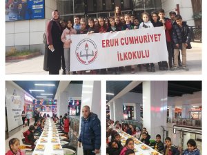 Eruh Belediyesinden öğrencilere yarıyıl hediyesi