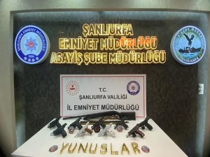 Şanlıurfada yapılan denetimlerde 14 şahıs gözaltına alındı