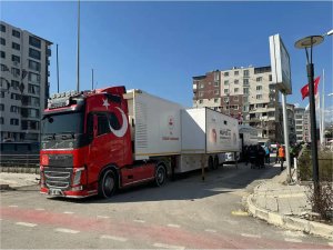 Mobil Nüfus Hizmetleri Aracı devrede