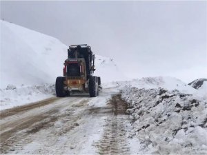 Kar nedeniyle 94 köy yolu ulaşıma kapandı