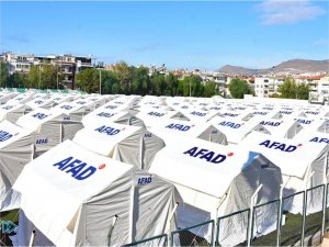 AFAD, deprem bölgesine kurulan çadır ve konteyner sayısını açıkladı
