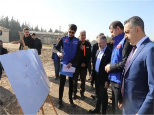 Şanlıurfada konteyner kent yapımına başlandı