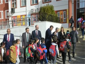 Şanlıurfada 2nci dönemin ilk ders zili çaldı