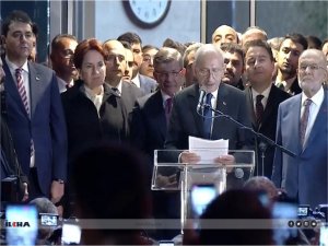 Millet İttifakının Cumhurbaşkanı adayı Kılıçdaroğlu olarak duyuruldu