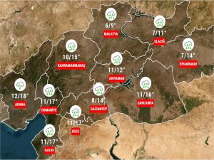 Deprem bölgesinde kuvvetli ve çok şiddetli yağış bekleniyor