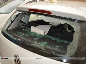 Araştırma hastanesinin 8inci katından düşen cam faciaya neden oluyordu