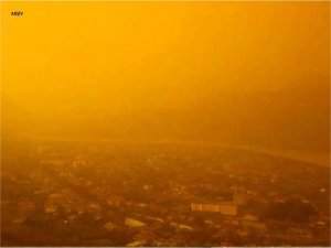 Deprem bölgesi için toz taşınımı ve kuvvetli lodos uyarısı