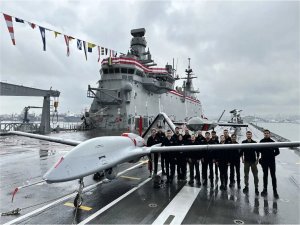 Bayraktar TB3 ve Kızılelma, TCG Anadoluda konuşlandı
