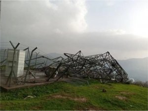 Siirtte şiddetli rüzgar etkili oldu
