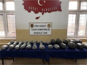 Sınırda 36 kilogram uyuşturucu ele geçirdi