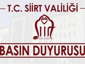 Siirtte gösteri ve yürüyüşler 15 gün yasaklandı