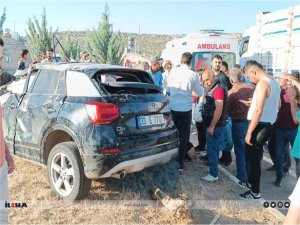 Mardin’de trafik kazası: Biri bebek 3 yaralı