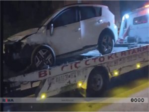 Mardin‘de maddi hasarlı trafik kazası