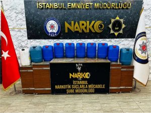İstanbulda 530 kilogram metemfetamin ele geçirildi