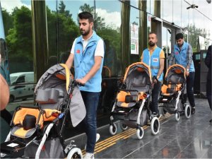 Siirtte engellilere akülü araç ve malzeme desteği sağlandı