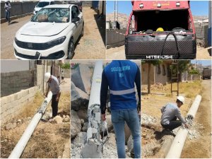 Dicle Elektrik ekibine saldırıp direkleri tahrip ettiler: 3 gözaltı