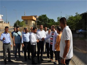 Batman Milletvekili Ramanlıdan Kozluk Devlet Hastanesine ziyaret