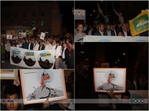 Midyattan Filistinlilerin Aksa Tufanı operasyonuna destek