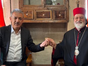 Vali Tuncay Akkoyun, Süryanilere Paskalya Bayramı ziyareti