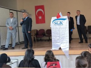 Midyatta Öğrenciler SGK Hakkında Bilgilendirildi