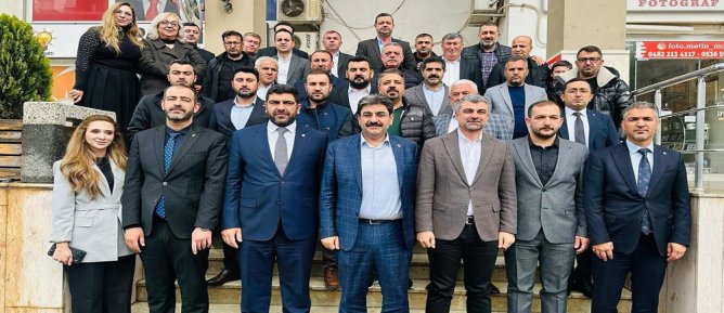 AK Parti Teşkilat Başkan Yardımcısı Hakan Aksu Mardin’de Teşkilatla Buluştu