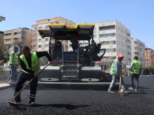 Mardin Büyükşehir Belediyesi Asfalt Çalışmalarını Sürdürüyor