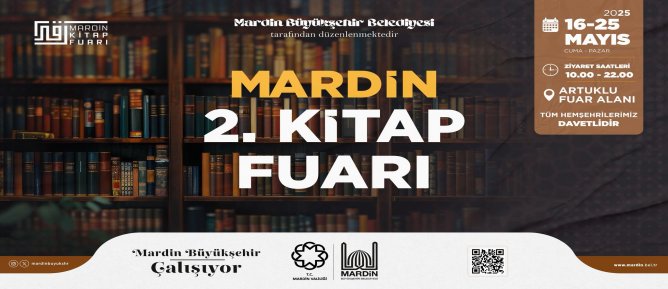 Mardin 2. Kitap Fuarı Kapılarını Açıyor
