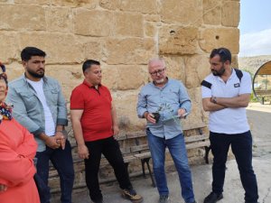 MAÜ Öğrencilerinden Deyrulzafaran Manastırı’nda Zeytin Dikimi Etkinliği