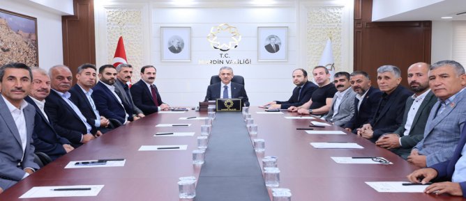 Vali Akkoyun Muhtarlarla Bir Araya Geldi