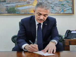 Mardin Valisi Kurban Vekâletini, Gazze’ye ulaştırılmak üzere TDV ‘ye verdi