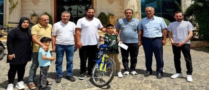 Türkiye Birincisi Muhammed Ali Şahin’e Haşimoğlu Ailesi’nden Anlamlı Destek