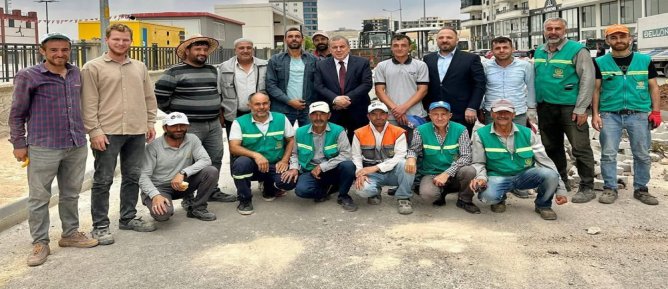 Başkan Veysi Şahin’den Sahada Emek Veren Personele Bayram Ziyareti
