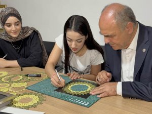 Sanatın Şifası Filografi ve Rölyef Ömerli’de Kadınlarla Buluştu