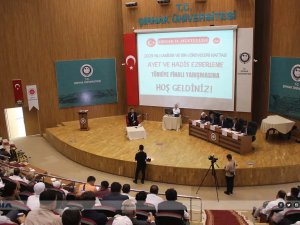 Ayet ve hadis ezberleme yarışması Türkiye finali Şırnak’ta yapıldı