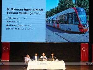 Batmanda raylı sistem projesi tanıtıldı: İsmi Bat-Ray oldu