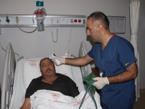 Mardinde 6 kiloluk dev böbrek ameliyatla alındı
