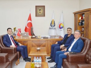 KAYMAKAM KAYA, BAŞKAN ÇELİKİ ZİYARET ETTİ