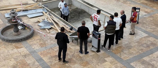 Ömerli Kent Meydanı’na Estetik Dokunuş 