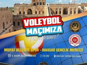 Midyat Belediyespor Voleybol Takımından Taraftarlara Davet