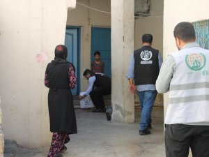 Şanlıurfa’da ihtiyaç sahiplerine gıda desteği