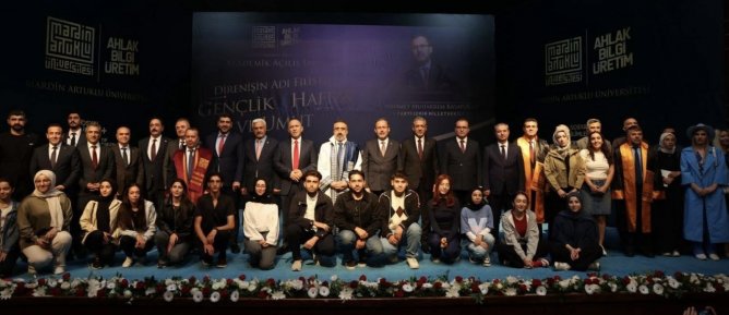 MAÜde Akademik Yılın İlk Açılış Dersi Dr. Mehmet Muharrem Kasapoğlundan