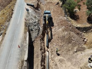Koyunlu Ana İsale Hattında İlk Su Verildi