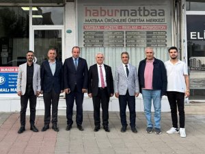 MİDYAT BELEDİYESİNDEN GAZETECİLER GÜNÜ ZİYARETİ