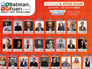 Batmanda 8inci kitap fuarı başlıyor