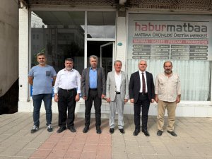 HÜDA PAR Midyat İlçe Teşkilatından Gazeteciler Gününü Ziyareti