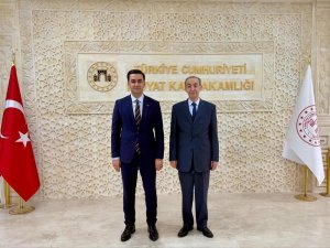 Kemal Nehrozoğlu’ndan Kaymakam Mehmet Kaya’ya Ziyaret