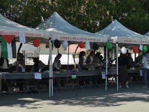 Şırnak’ta öğrencilerden Gazze için kermes etkinliği