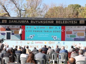 Şanlıurfa’da “3. İyi Pamuk Tarla Günü” etkinliği düzenlendi