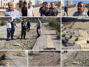 TOKİ sakinlerinden bozuk yol tepkisi: Defalarca başvurduk, belediyeden ses yok