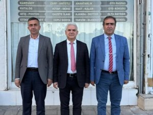 Mahalle Muhtarları Aktaş ve Yıldızın Gazetemizi ziyaret ettiler.